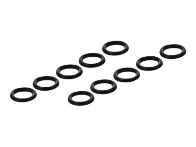 NAVILOCK O-Ring Silikon für M8 6 Pin Stecker schwarz - Vorderansicht