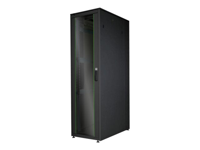 DIGITUS 47HE Netzwerkschrank Unique 2276x600x1000mm Vorderansicht