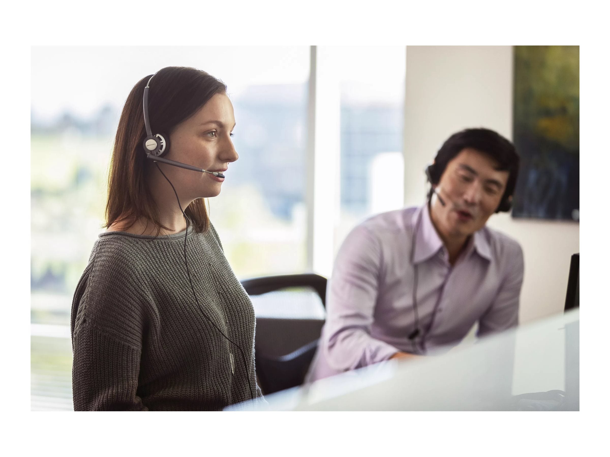 HP Poly EncorePro 725 USB-A Stereo Headset Vorderansicht