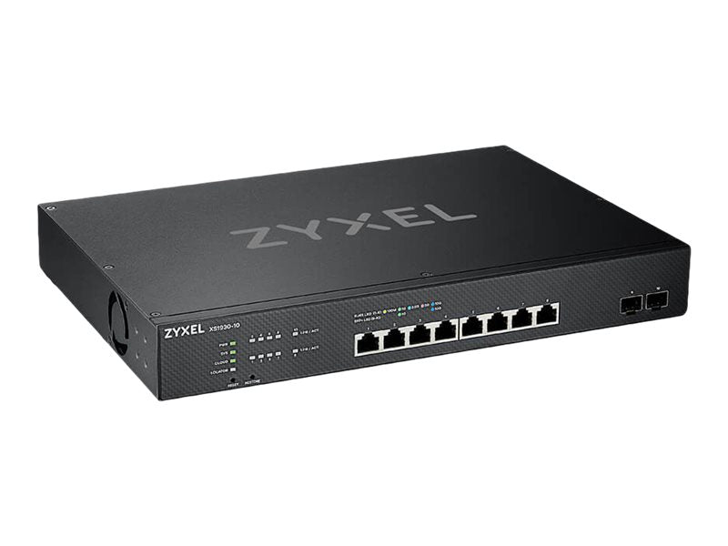 ZYXEL XS1930-10 Switch Detailansicht der Ports