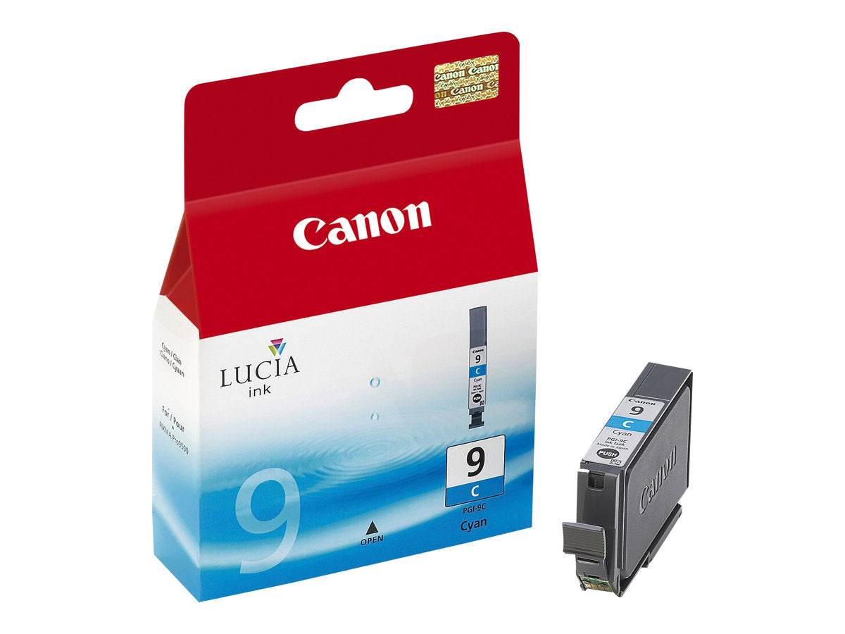 CANON PGI-9C Tinte cyan Verpackung
