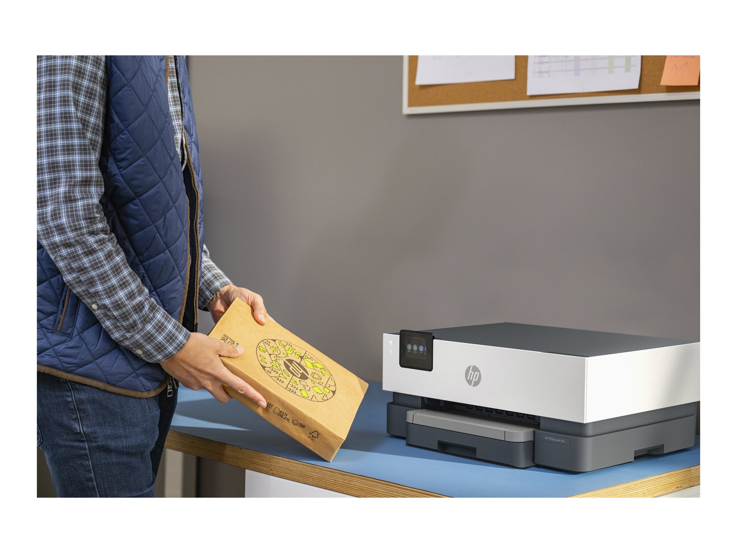 HP Officejet Pro 9110b Drucker Vorderansicht