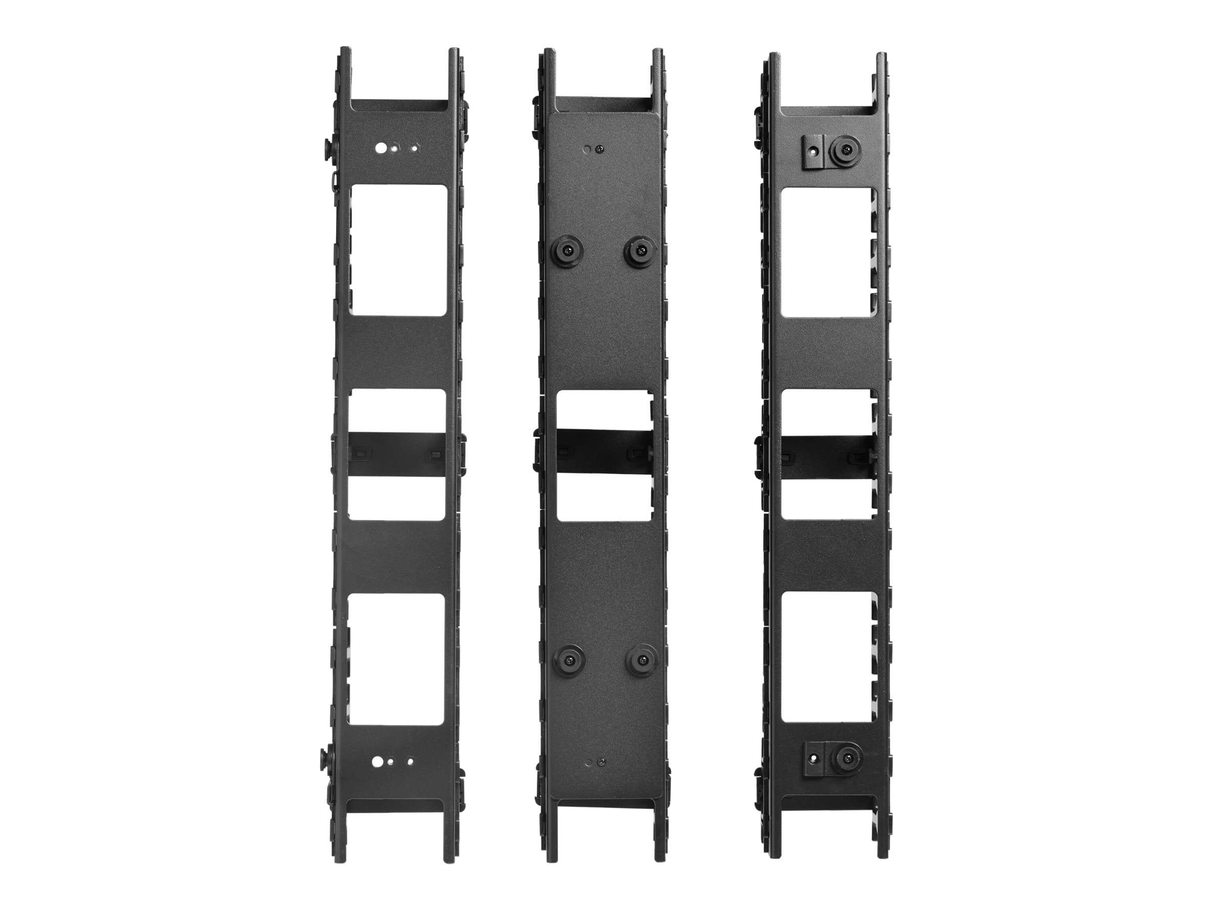 EATON TRIPPLITE Open Frame Rack 6ft Vertical Cable Manager Installation