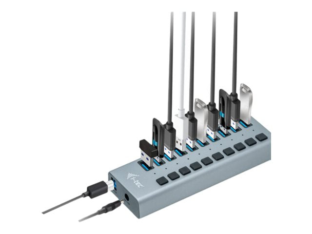 I-TEC USB 3.0 Charging HUB 10port Detailansicht