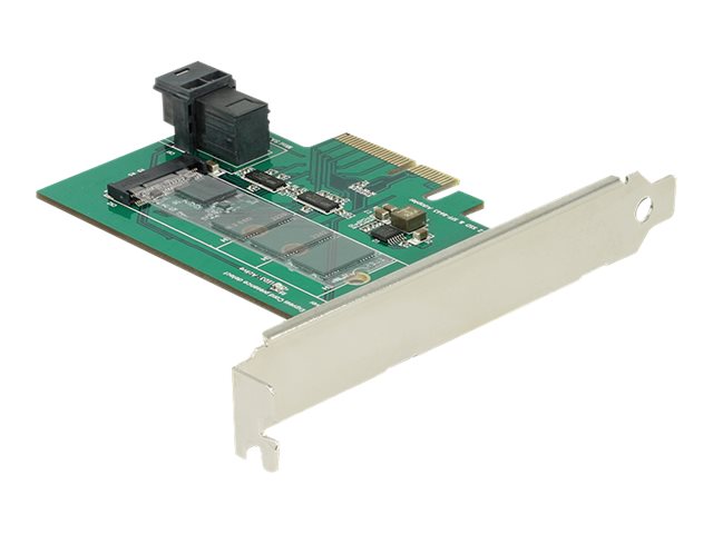 DELOCK PCI Express Karte Vorderansicht