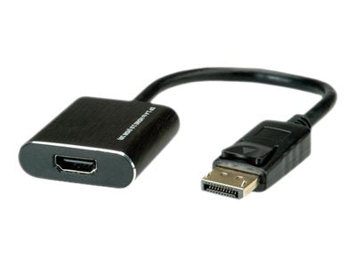 ROLINE DisplayPort-HDMI Adapter v1.4 HDR 10 DP ST-HDMI BU Aktiv - Vorderansicht