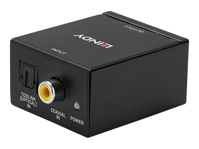 LINDY DA-Wandler TosLink optisch & koa Detailansicht