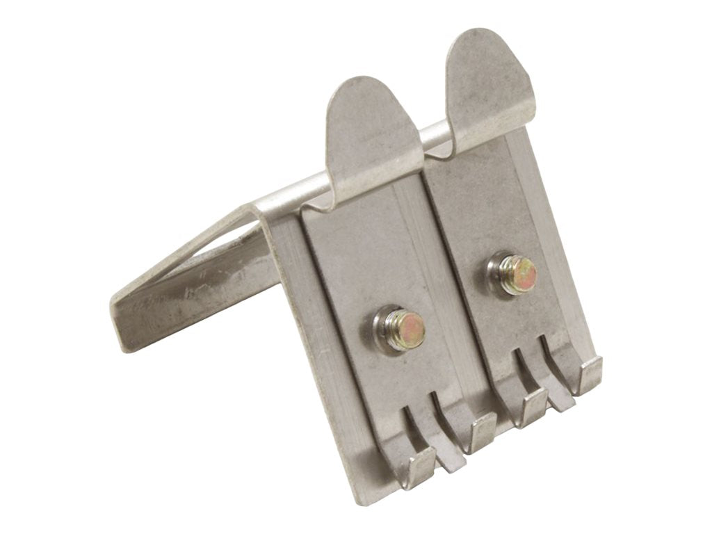 ROLINE Hutschienen-Adapter unbestückt für 2x Keystones - Detailansicht