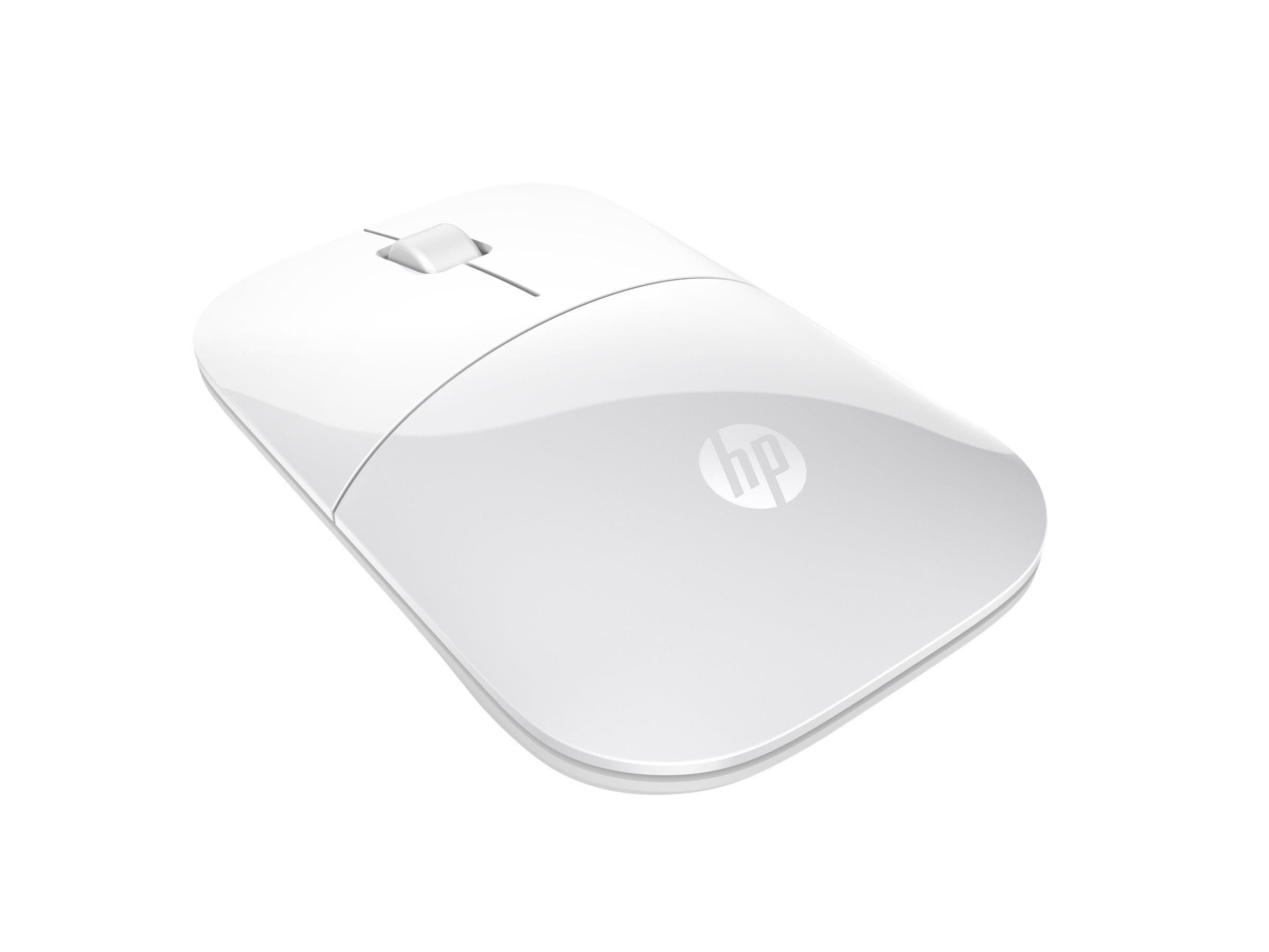 HP Z3700 White Wireless Mouse Seitenansicht