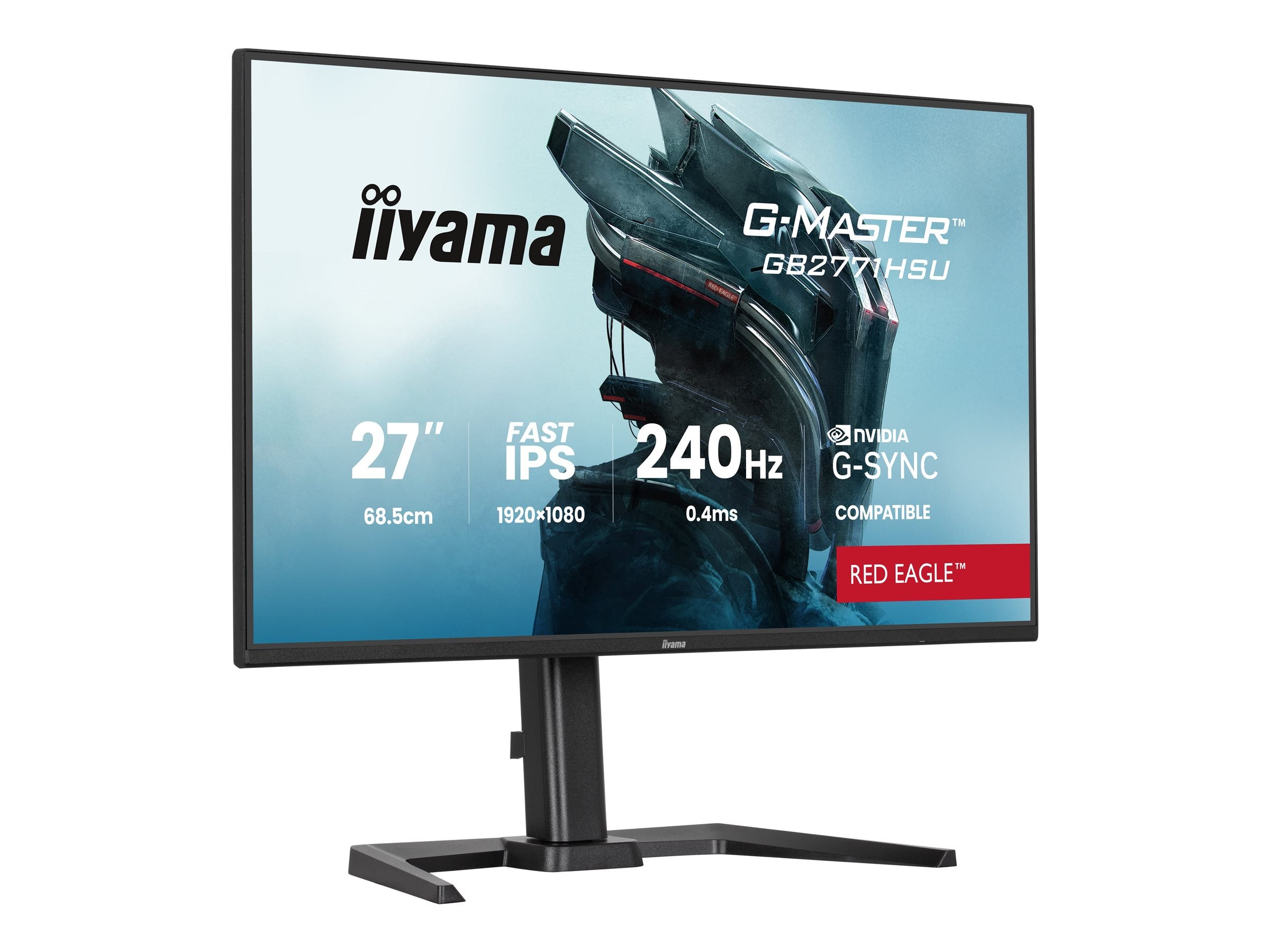 IIYAMA GB2771HSU-B1 Monitor seitliche Ansicht