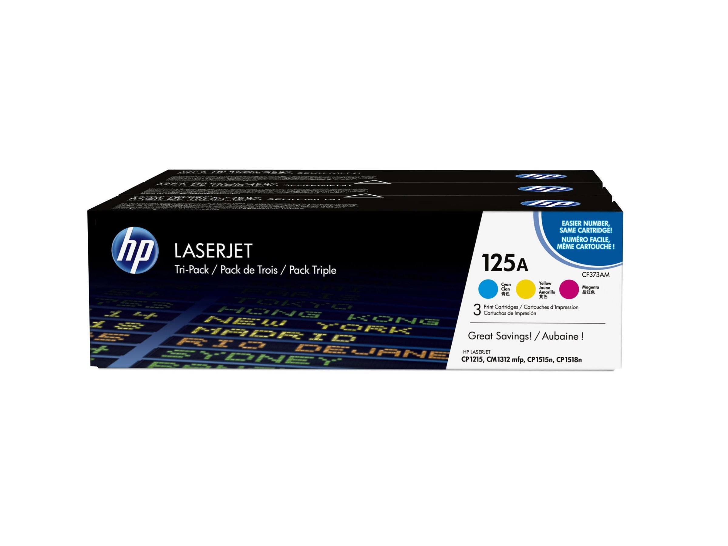 HP 125A Tonerpatrone CF373AM Verpackung