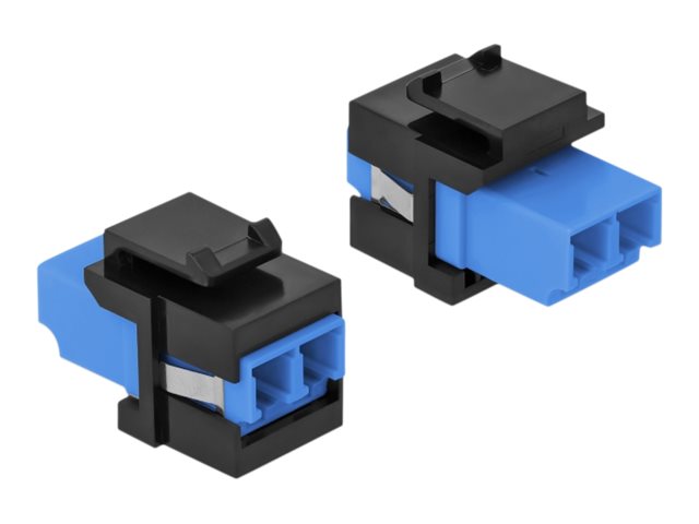 DELOCK Keystone Modul LC Duplex Buchse Verpackung