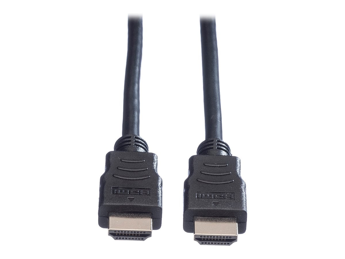 VALUE HDMI High Speed Kabel mit Ethernet schwarz 1,5m - Detailansicht
