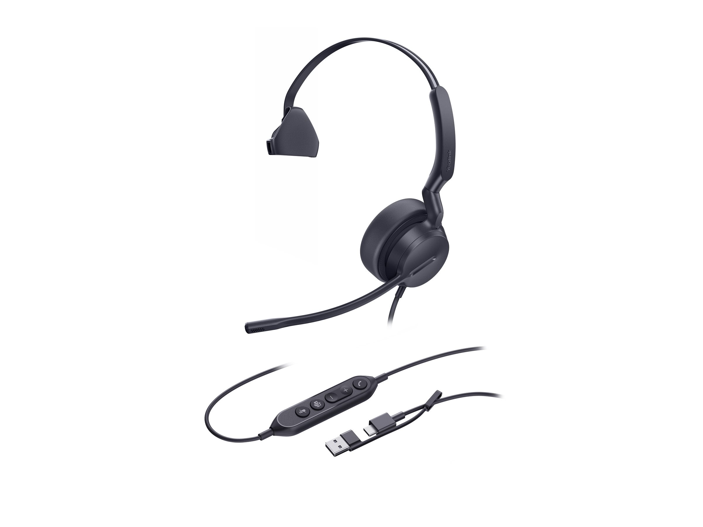 YEALINK UH42 Mono Teams USB-C-A Vorderansicht