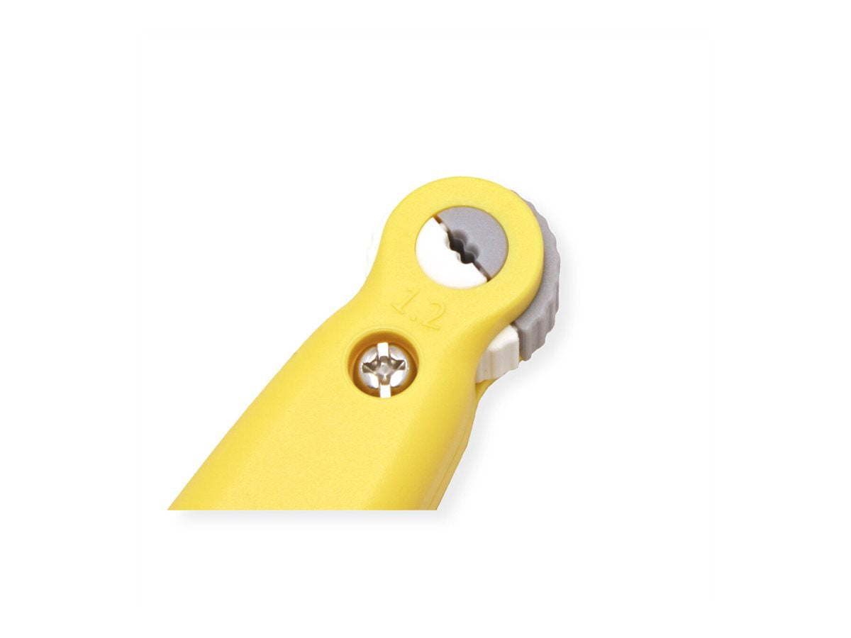 VALUE Twisted-Pair-Trennwerkzeug 0,8mm - 1,8mm Anwendung
