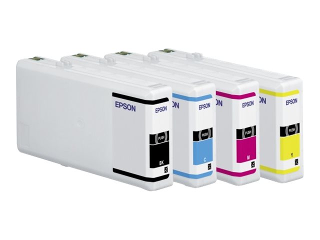 EPSON 1LB WP4000/4500 Tintenpatrone Gelb XXL Verpackung