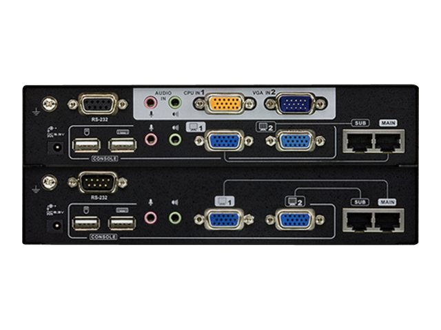 ATEN CE775 USB VGA Dual View KVM Extender Detailansicht