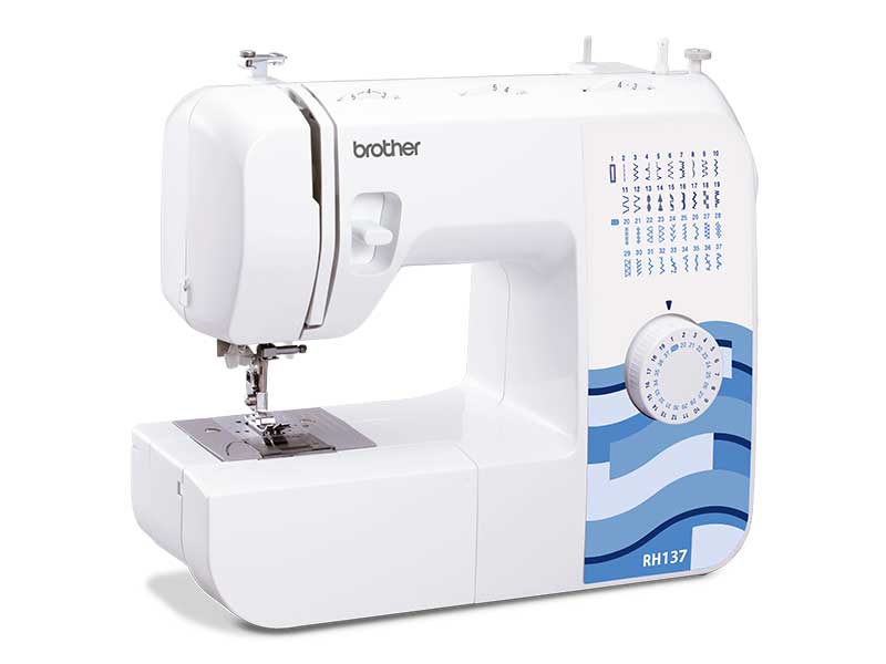 BROTHER RH137 Nähmaschine mechanisch Vorderansicht