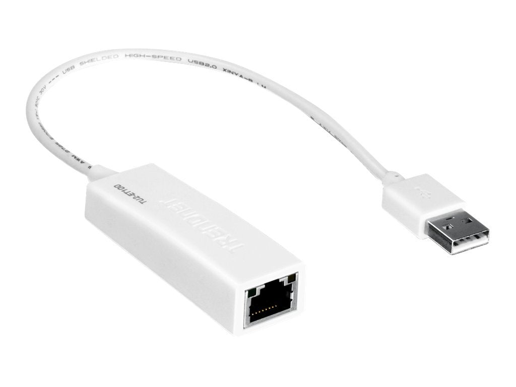 TRENDNET TU2-ET100 USB-10/100mBit/s-Adapter Vorderansicht