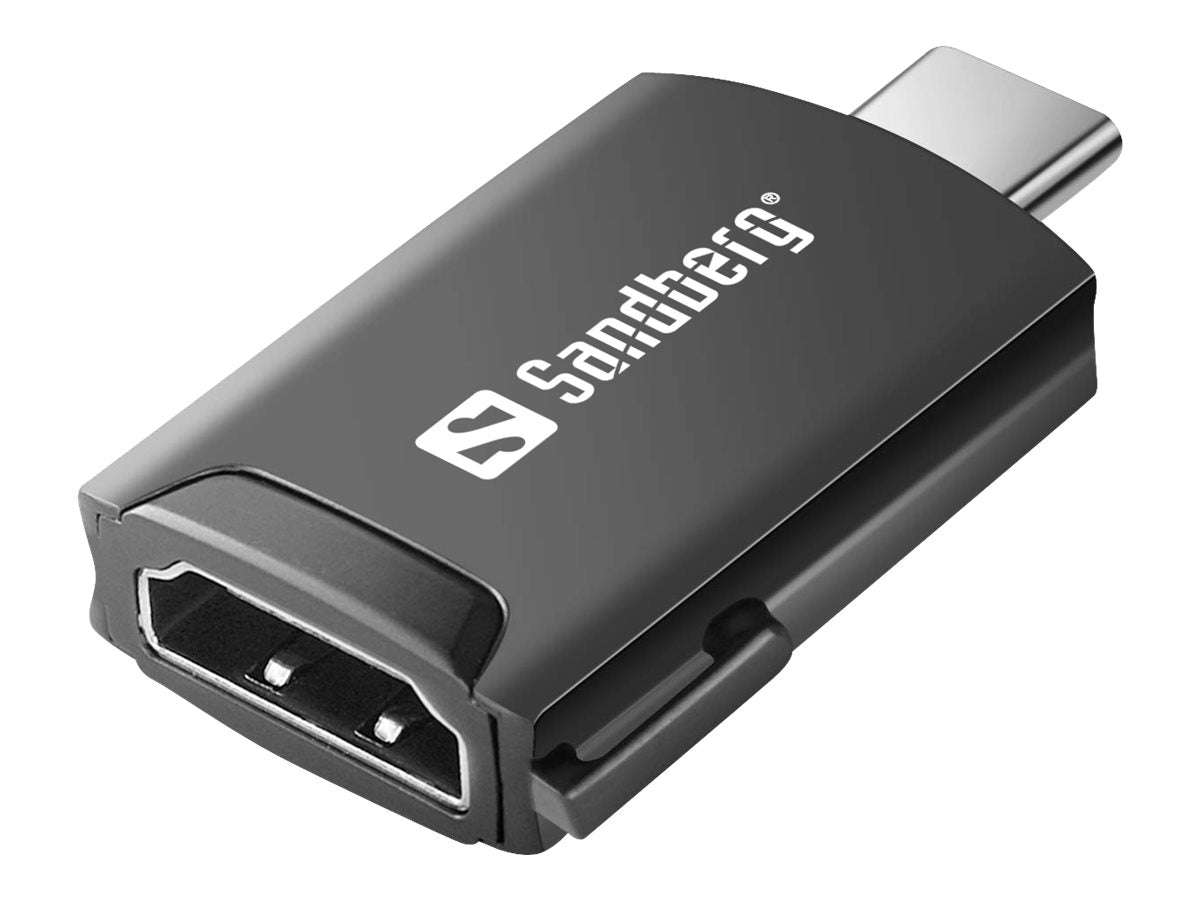 SANDBERG USB-C to HDMI 4K30Hz Dongle Vorderansicht