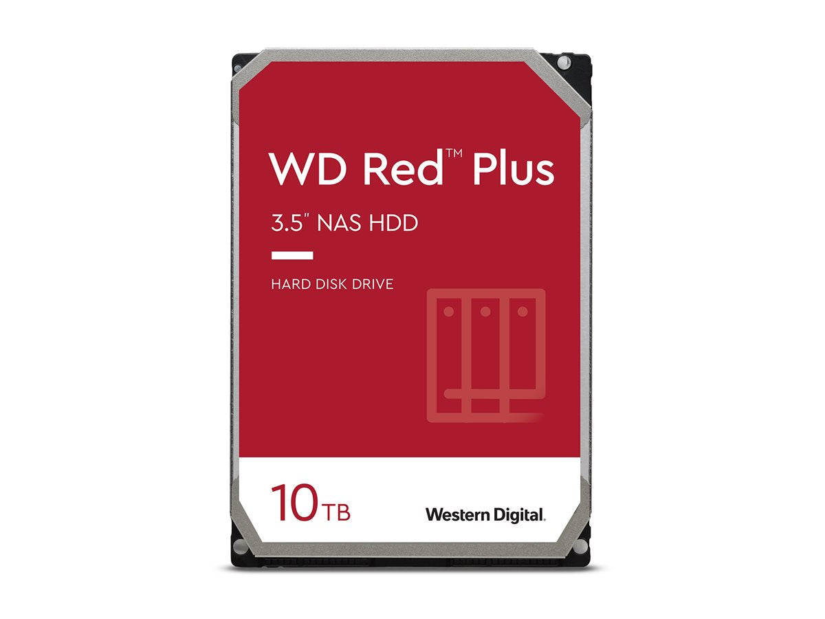 WD Red Plus 10TB SATA 6Gb/s 3,5 Zoll HDD Verpackung