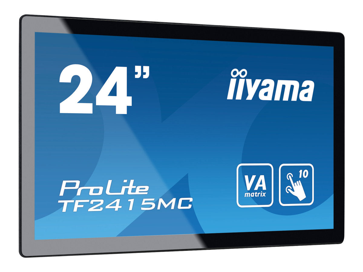 IIYAMA TF2415MC-B2 24 Zoll Touchscreen Monitor Seitenansicht