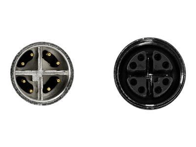 DELOCK Netzwerkkabel M12 8 Pin X-kodiert TPU 1 m - Detailansicht