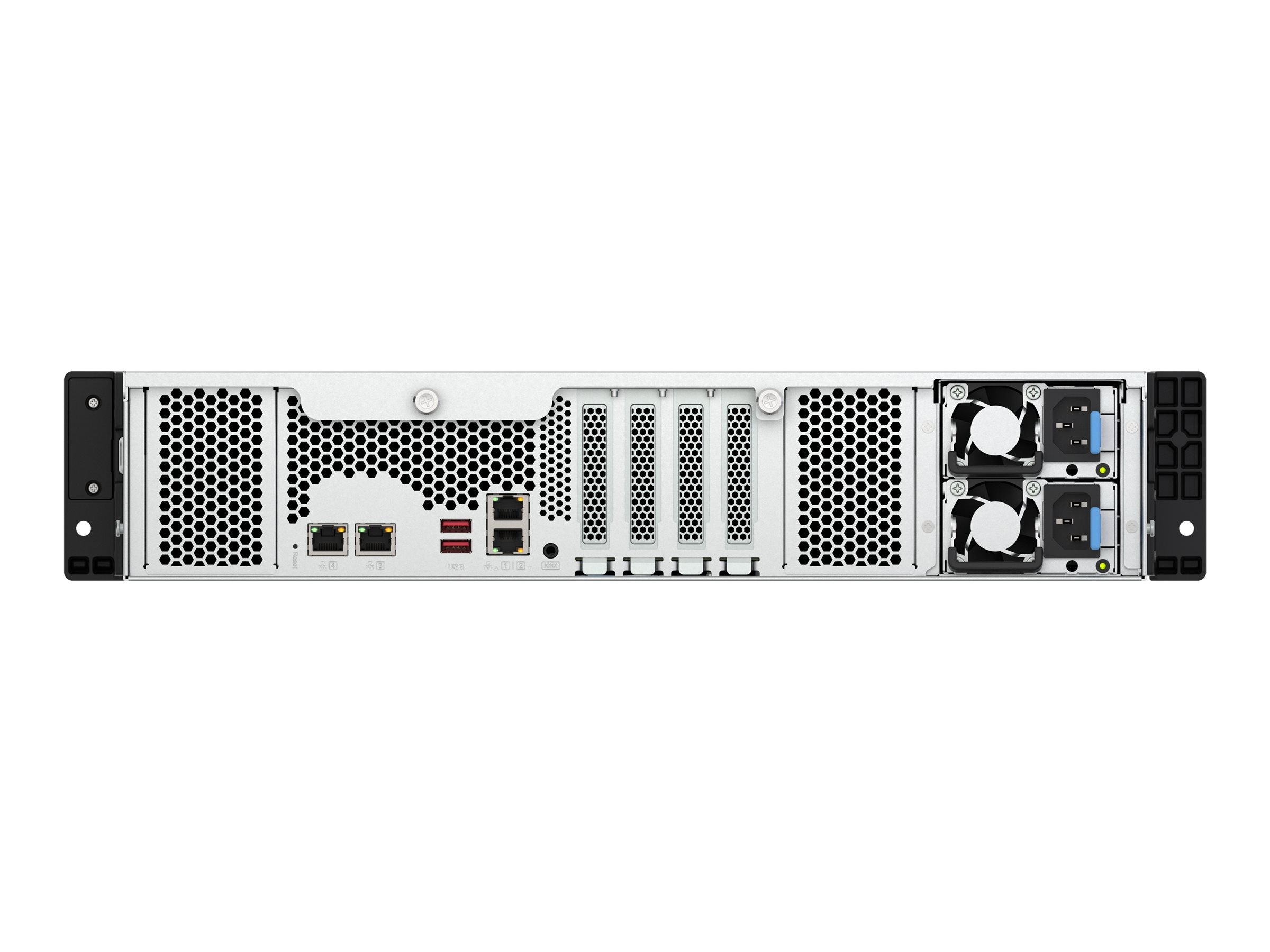 QNAP TS-h1277AXU-RP-R5-16G NAS-Server Vorderansicht