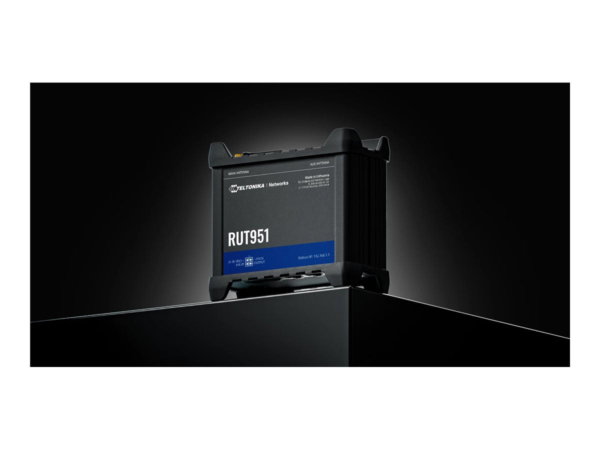 TELTONIKA NETWORKS RUT951 4G/LTE/3G/2G WiFi Router Vorderansicht