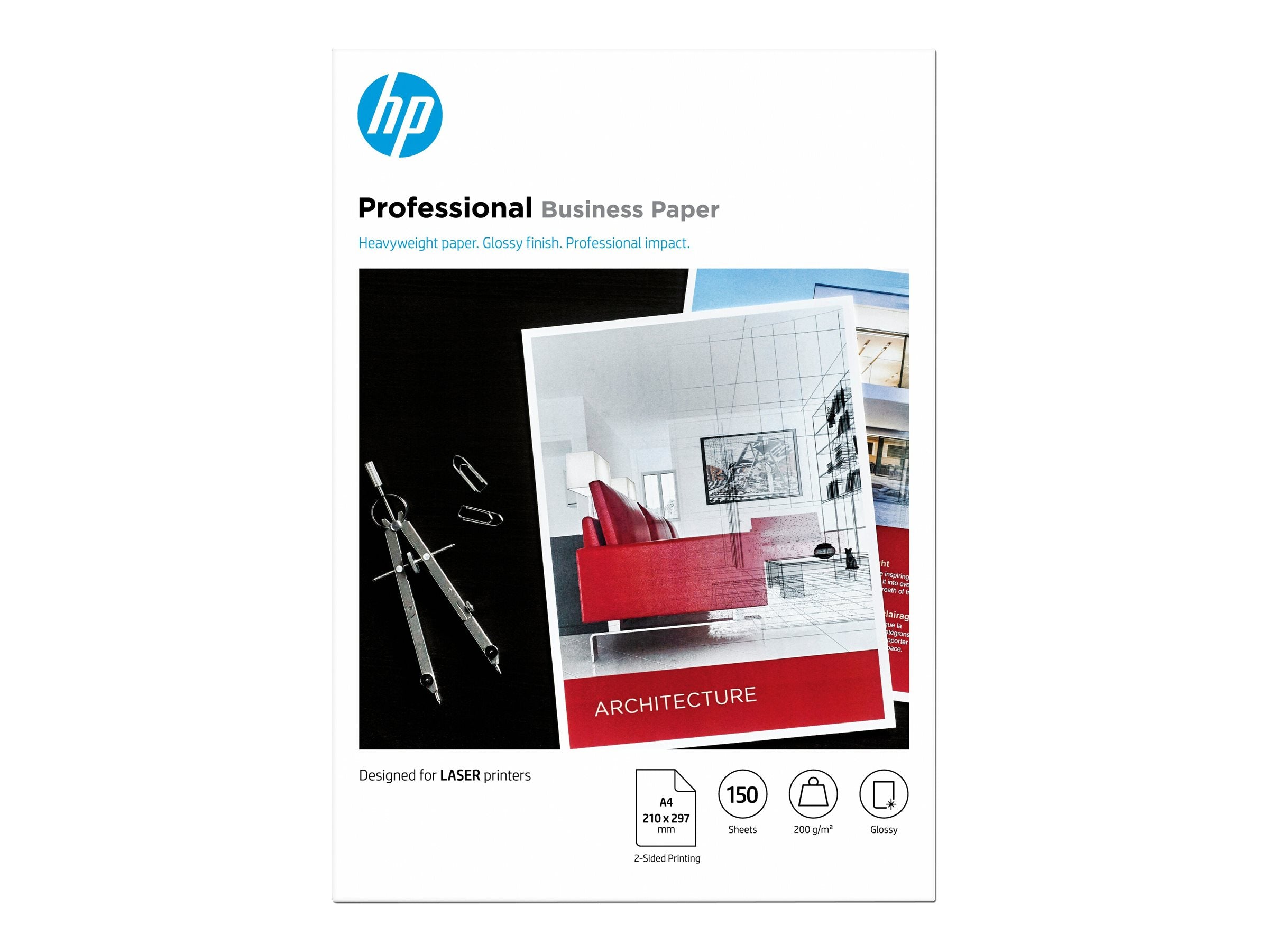HP Professional Glossy Paper A4 200g Verpackung