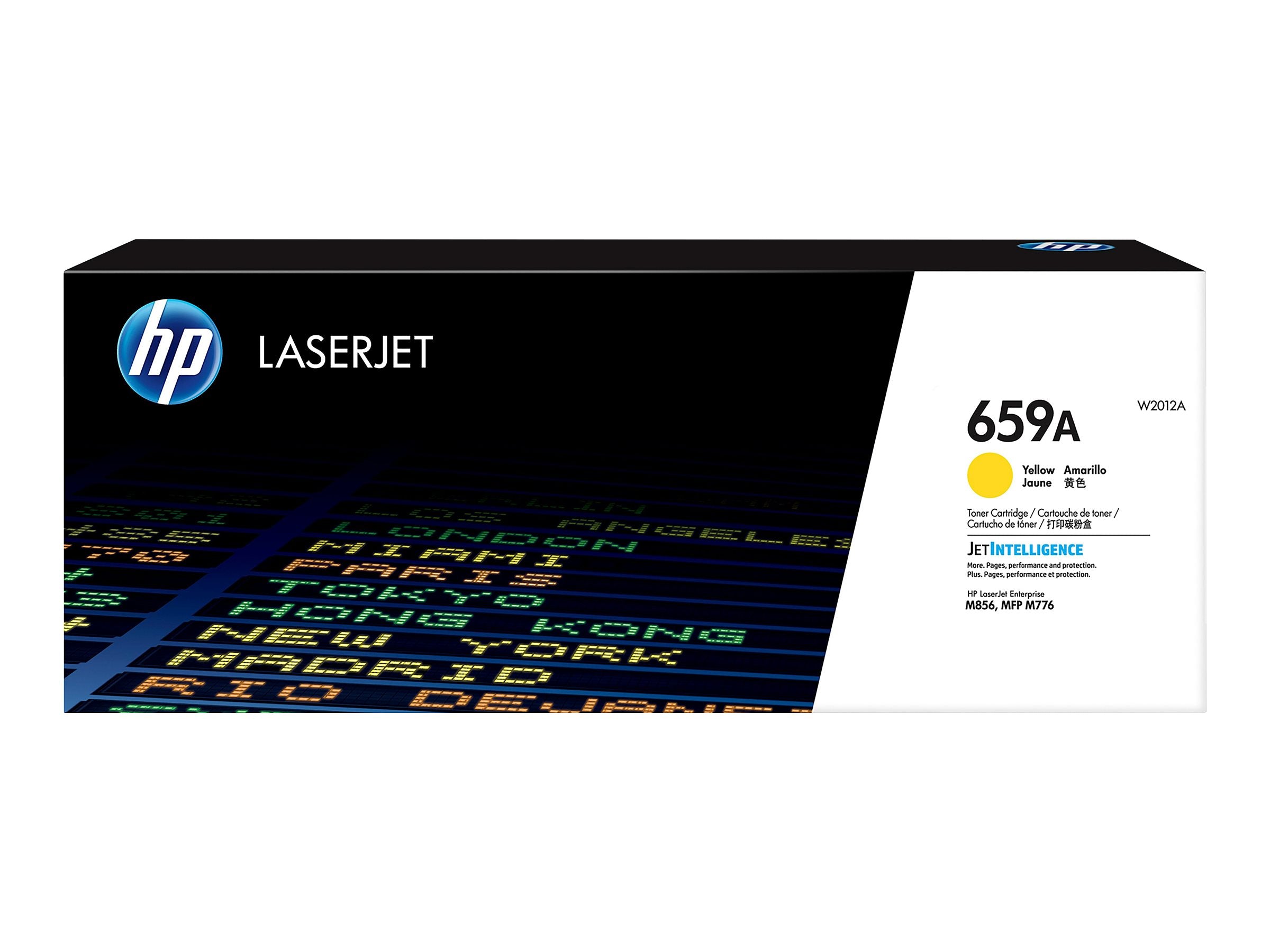 HP 659A Yellow Original LaserJet Toner Cartridge Detailansicht