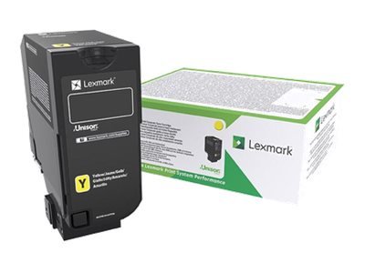 LEXMARK Toner Corporate Yellow Vorderansicht