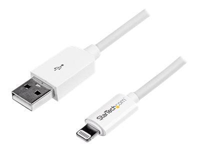 STARTECH.COM 3m 10ft Long White Apple 8-pin Lightning Connector to USB Cable for iPhone / iPod / iPad
