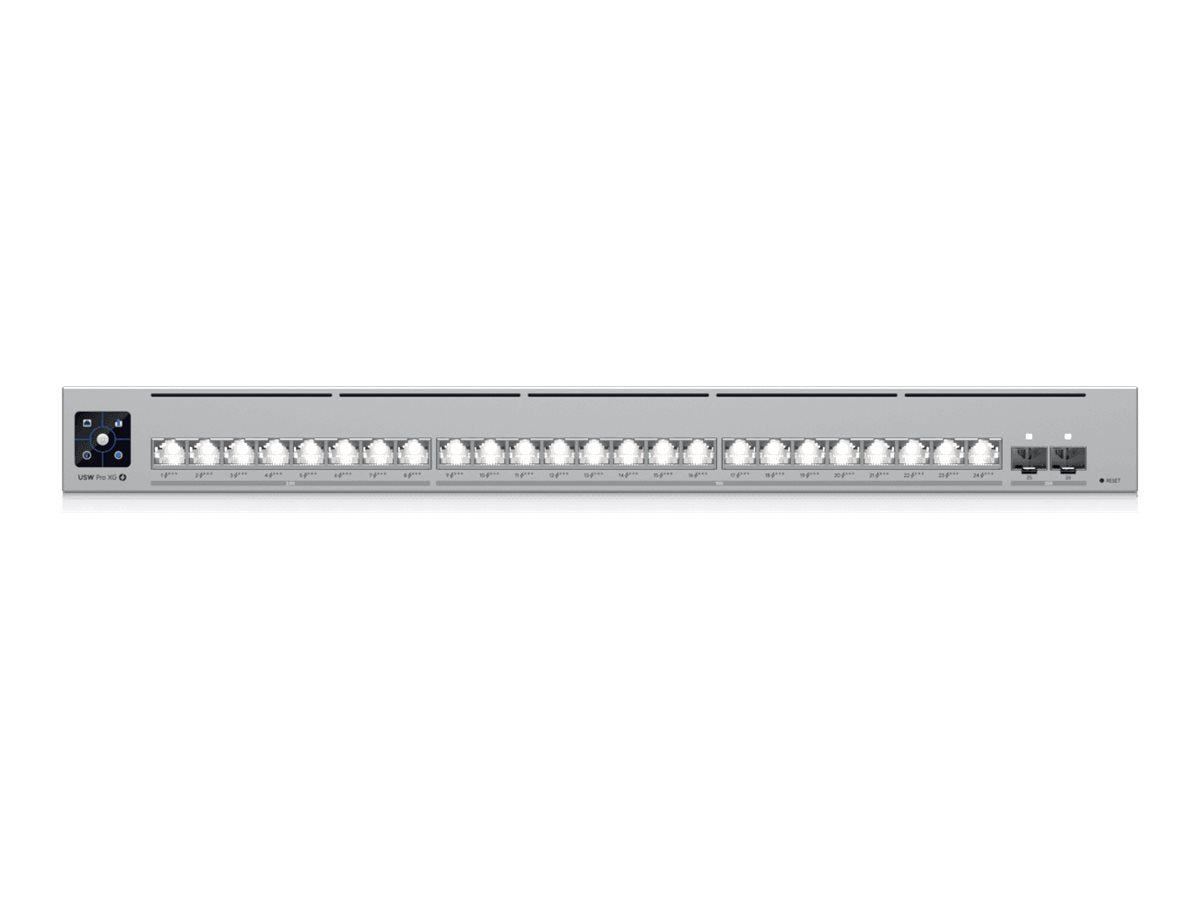 UBIQUITI USW-Pro-XG-24-PoE Switch Vorderansicht
