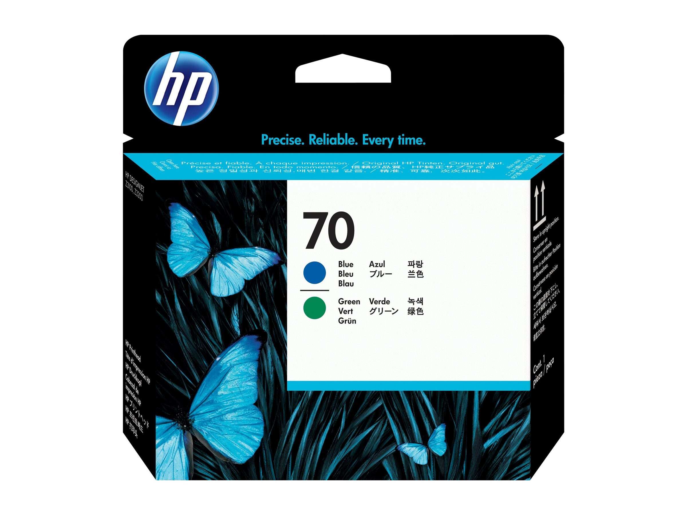 HP 70 Druckkopf C9408A Vorderansicht