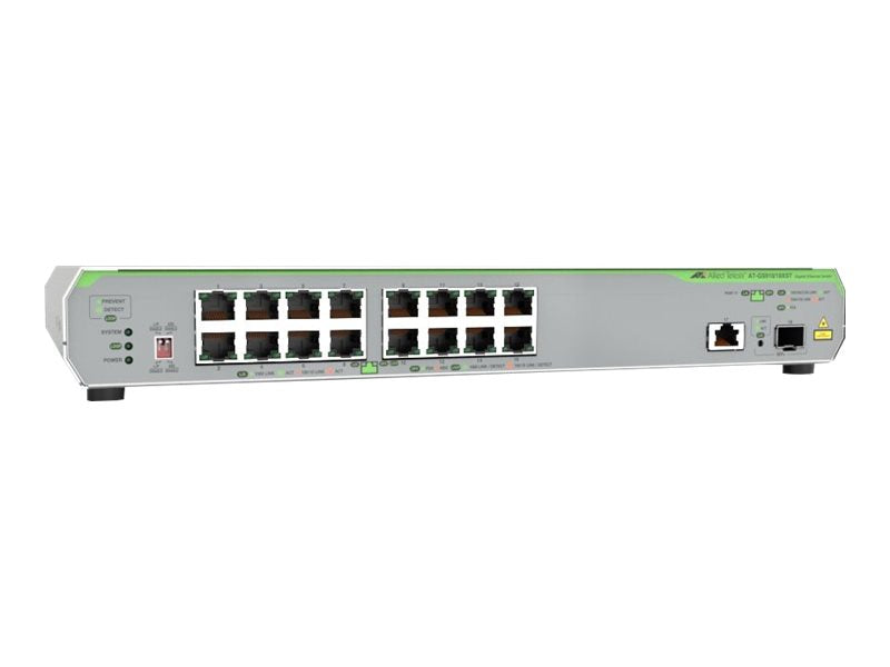 ALLIED Gigabit Unmanaged Switch AT-GS910/18XST-50 Vorderansicht