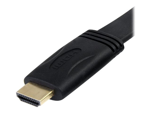 STARTECH.COM Flaches High-Speed-HDMI-Kabel mit Ethernet 5m - Vorderansicht