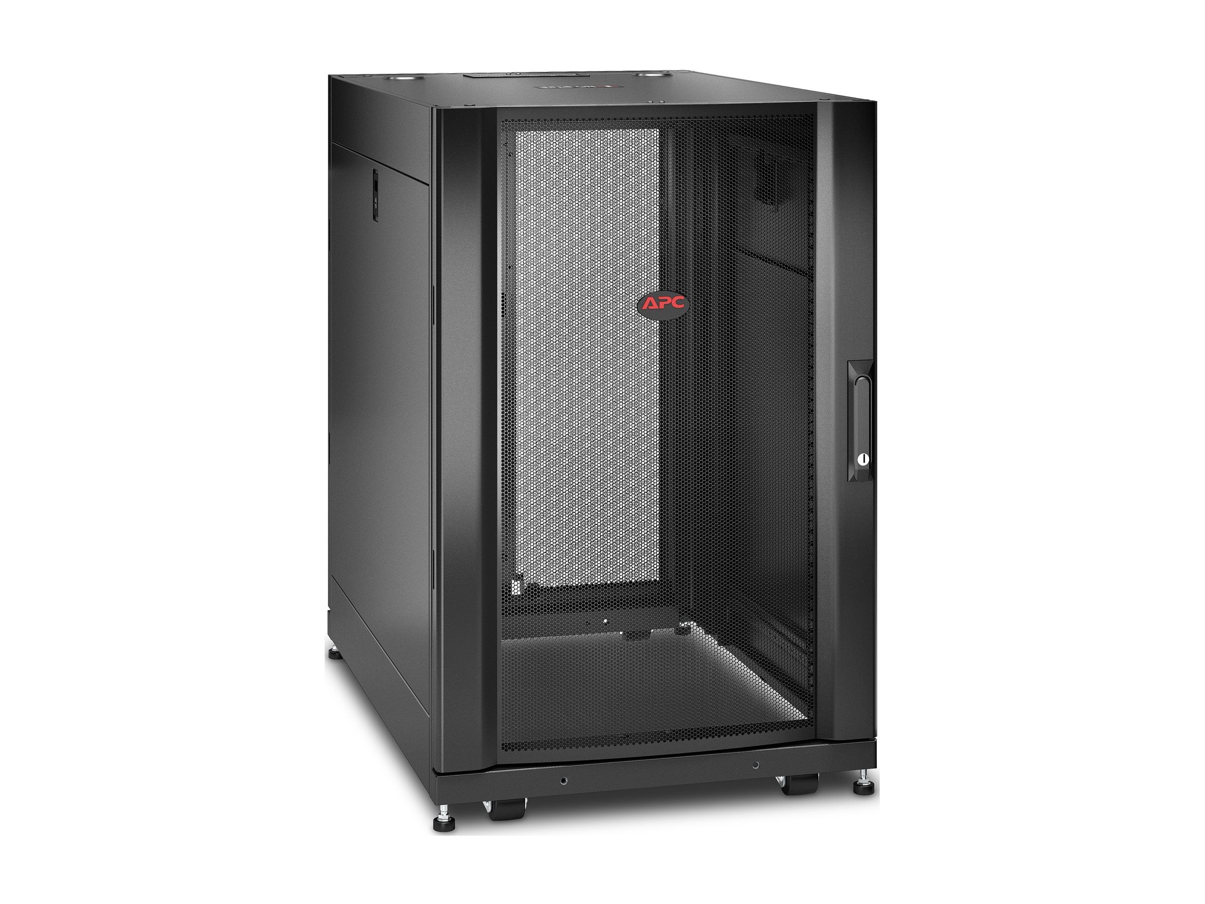 APC NetShelter SX 18U Server Rack Enclosure Seitenansicht