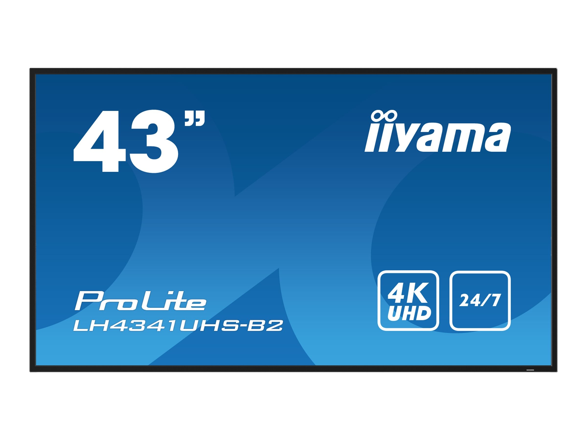 IIYAMA LH4341UHS-B2 LCD-Flatpanel Seitenansicht