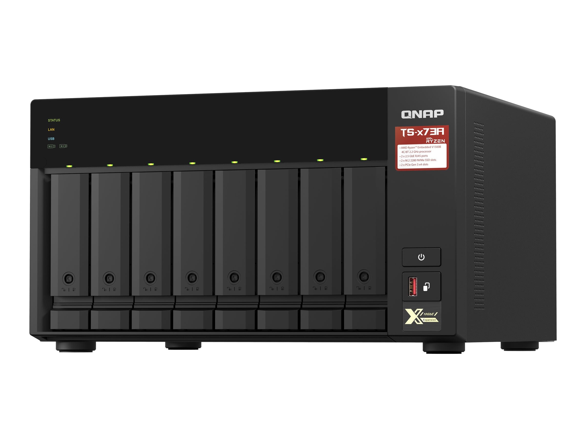 QNAP TS-873A NAS-Server Verpackung