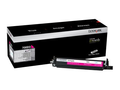 LEXMARK 700D3 Entwickler magenta Detailansicht