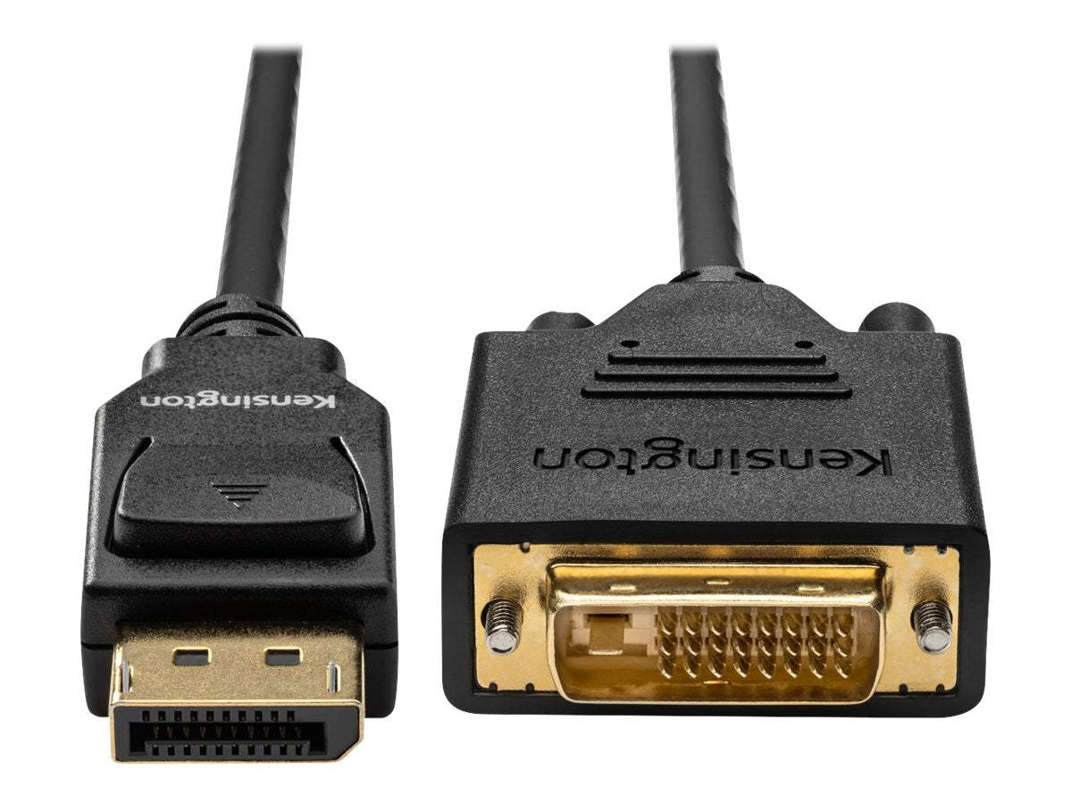 KENSINGTON DisplayPort 1.2 auf DVI-D-Kabel 1,8m - Anschlussansicht