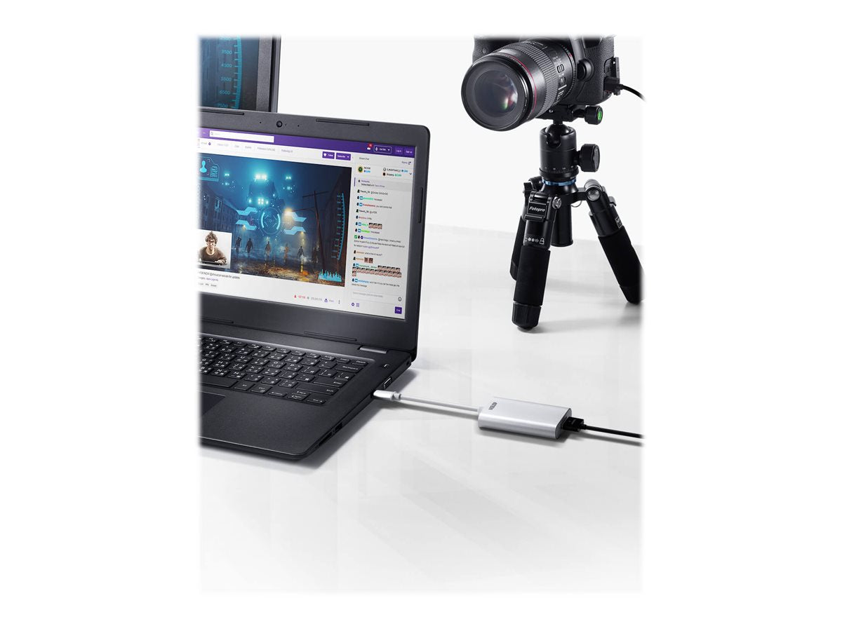 ATEN UC3020-AT CAMLIVE HDMI to USB-C UVC Video Capture - Anschlussansicht