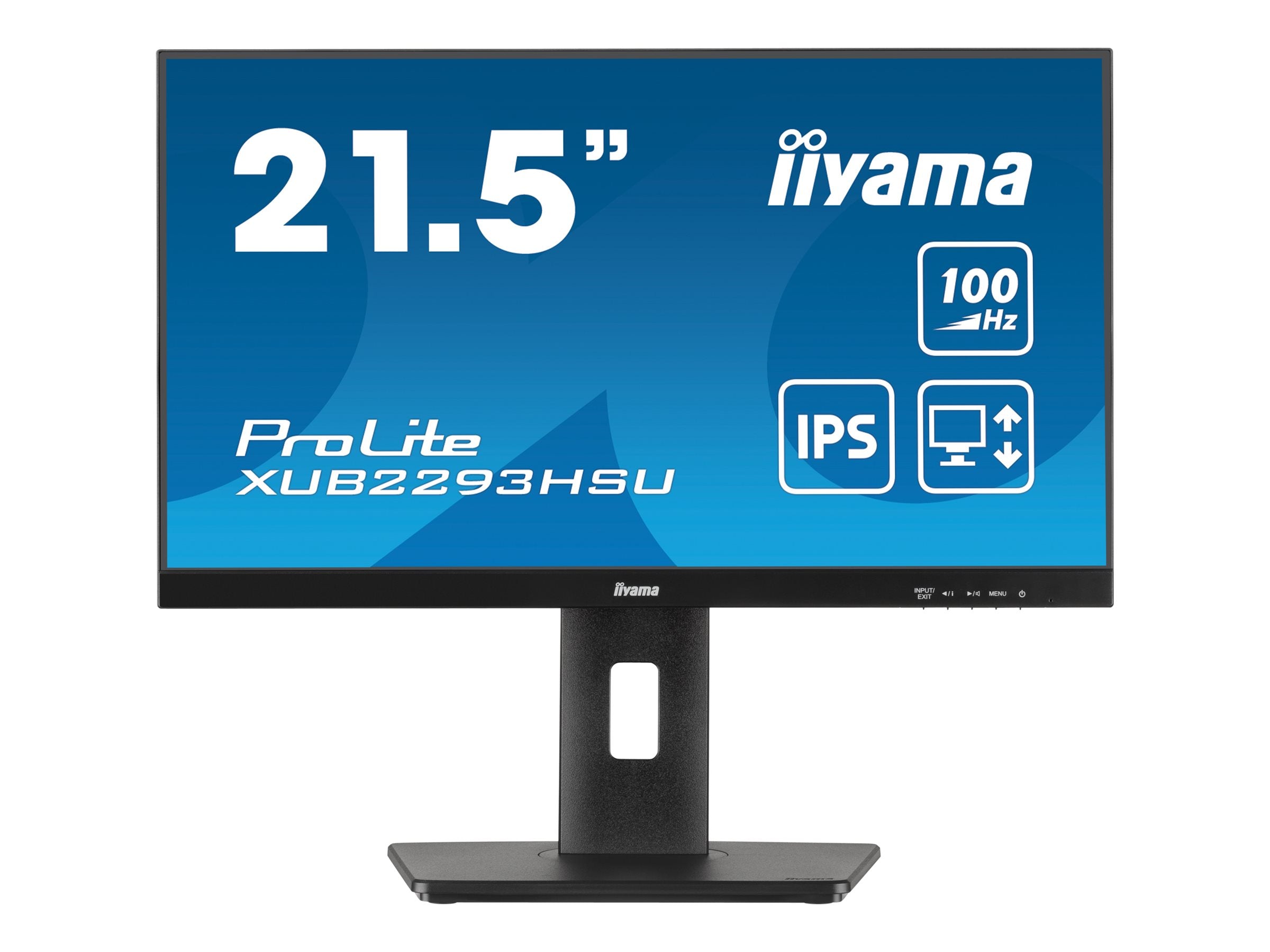 IIYAMA XUB2293HSU-B7 Monitor Vorderansicht