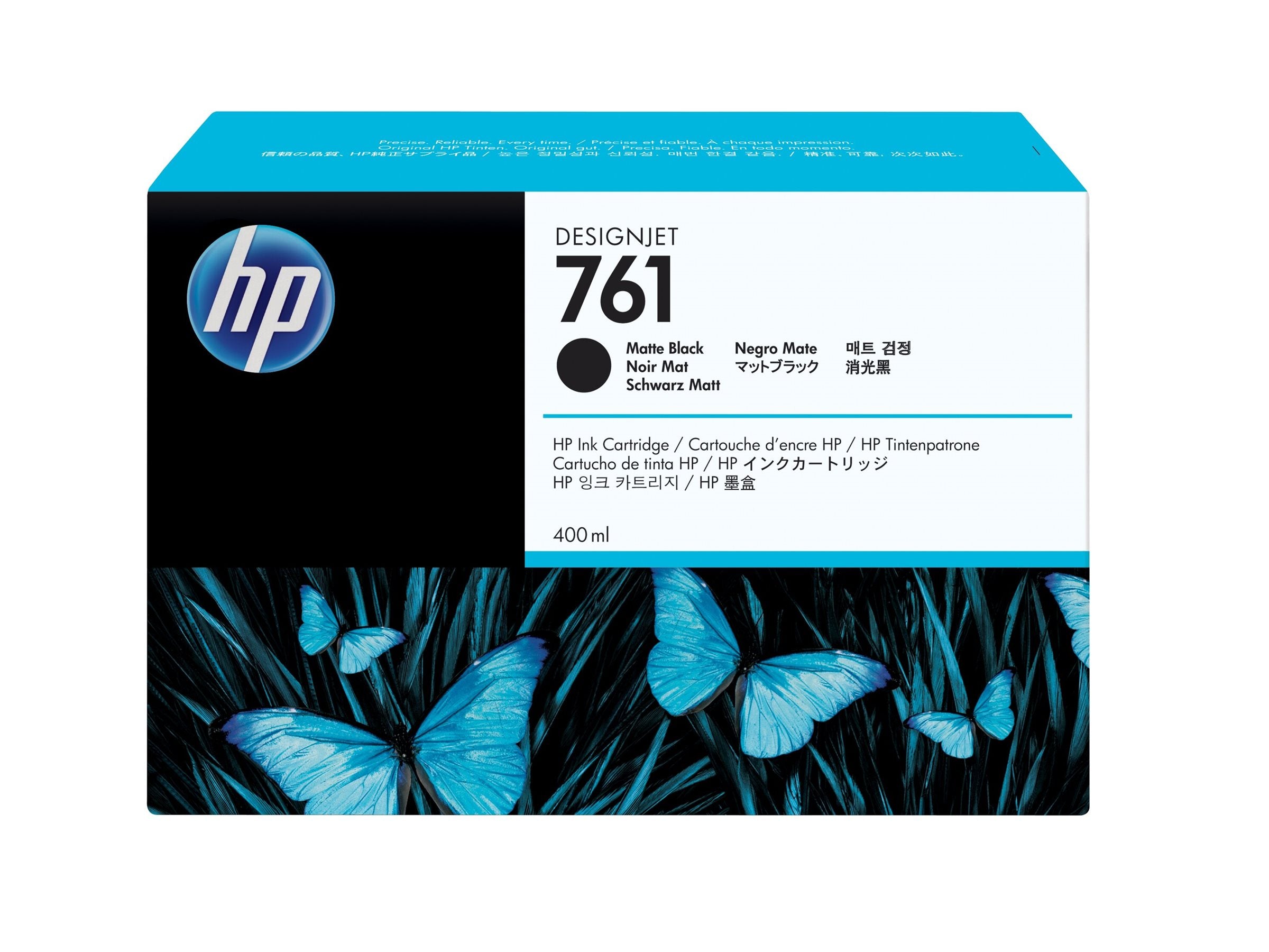 HP 761 Original Tinte matt schwarz Verpackung