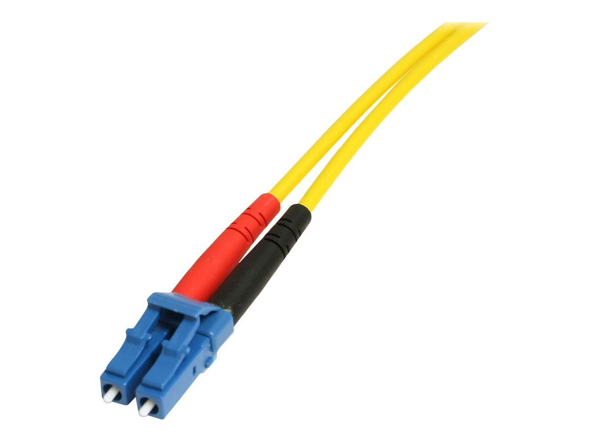 STARTECH.COM 7m Singlemode 9/125 Duplex LSZH LC auf SC OS1 LWL Kabel - Vorderansicht