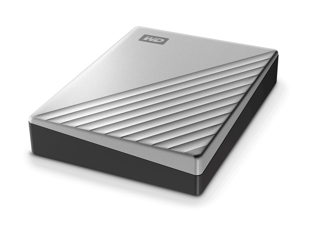 WD My Passport Ultra Mac 6TB Silver Vorderansicht
