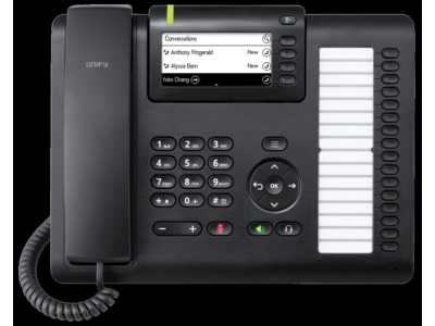 Vorderansicht des MITEL OpenScape Desk Phone CP400