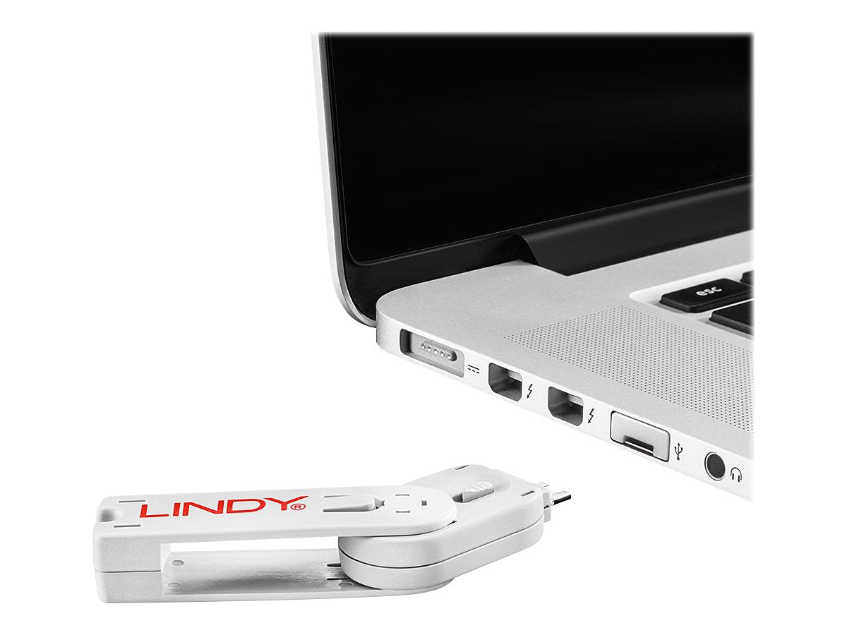 LINDY USB-Portblocker Vorderansicht