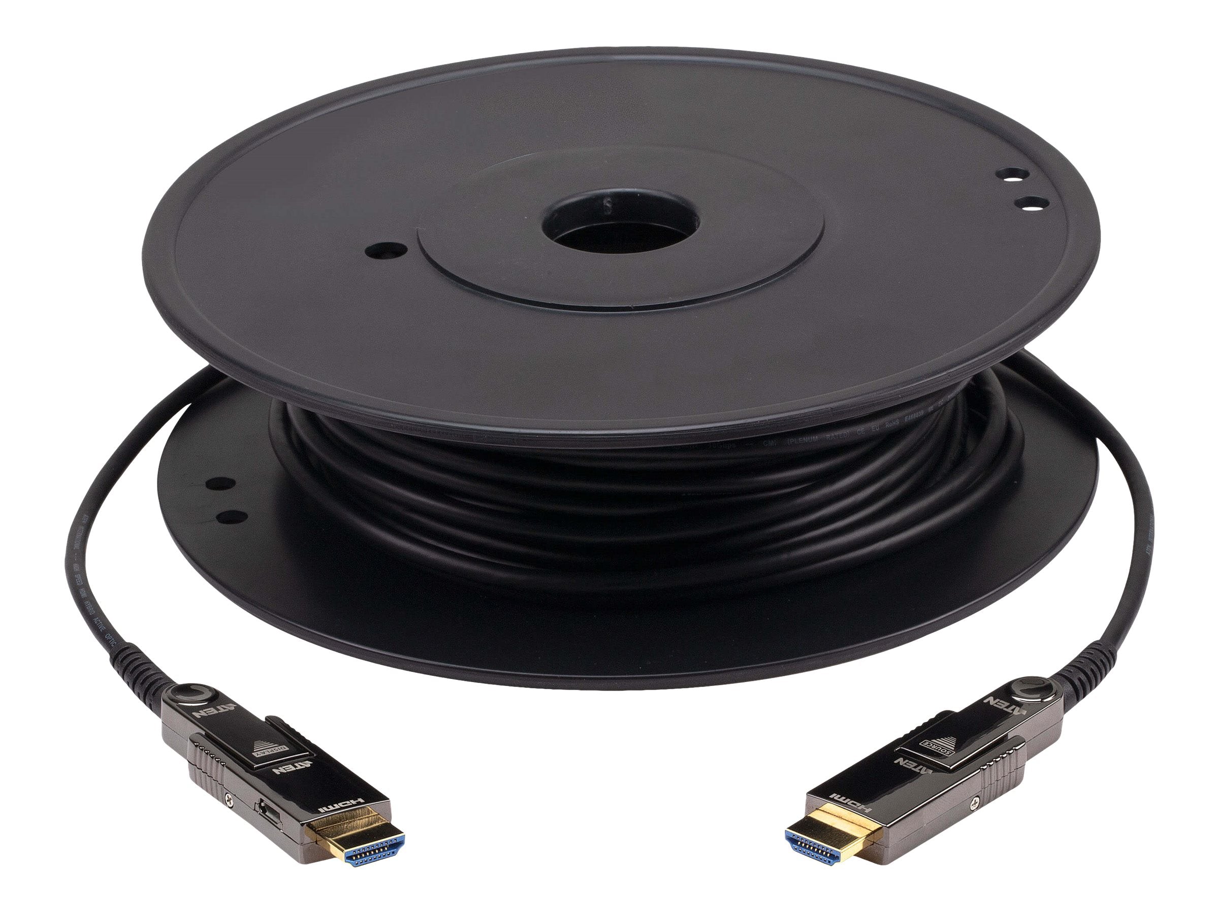 ATEN VE7832A HDMI Aktives Optisches Kabel True 4K 20m - Vorderansicht